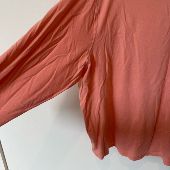 Carhartt Pink Loose Fit Long Sleeve T-Shirt Dusty Cedar Womens Plus Size XXL - Picture 4 of 10